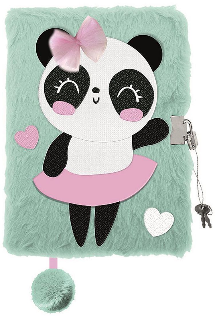 Jurnal secret de pluș  St. Majewski My Little Friend - Panda Ballerina