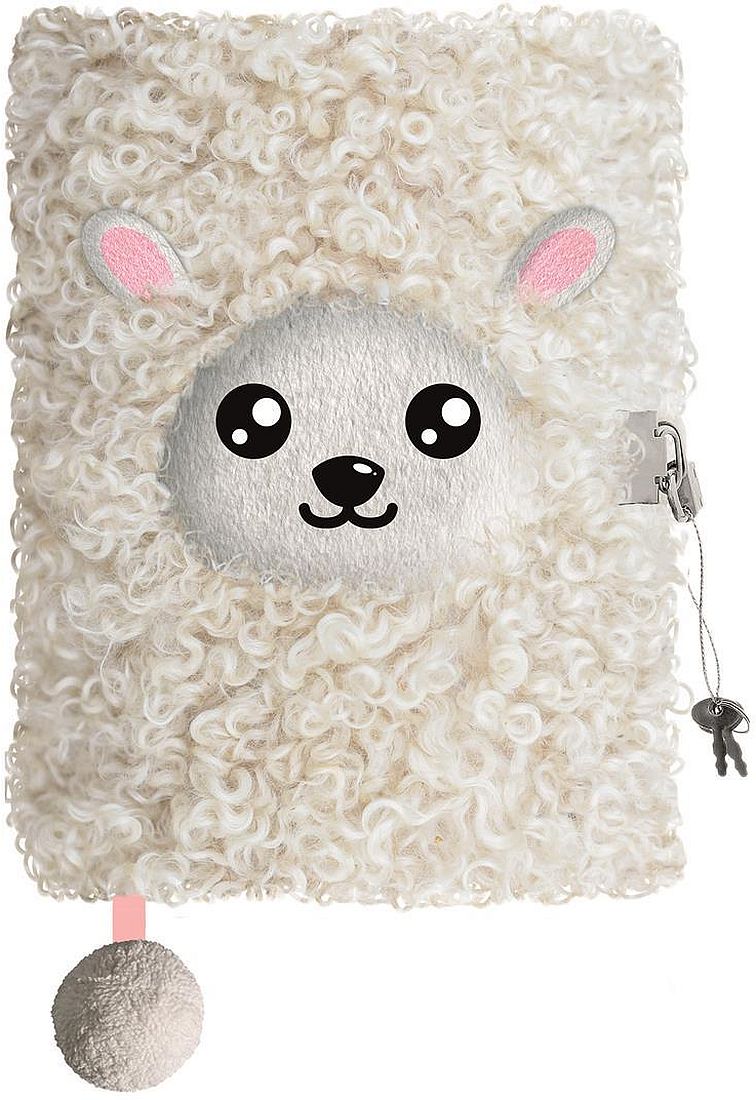 Jurnal secret de pluș  St. Majewski My Little Friend - Sheep