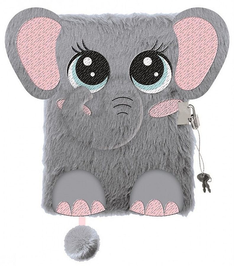 Jurnal secret de pluș  St. Majewski My Little Friend - Pui de elefant