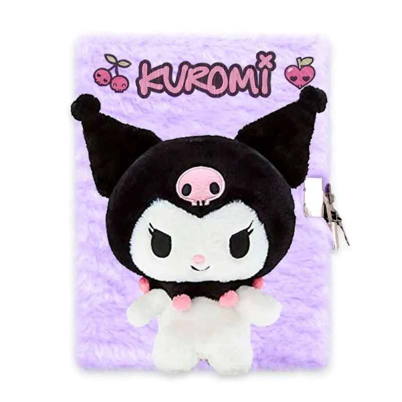 Caiet de pluș CYP Brands - Kuromi