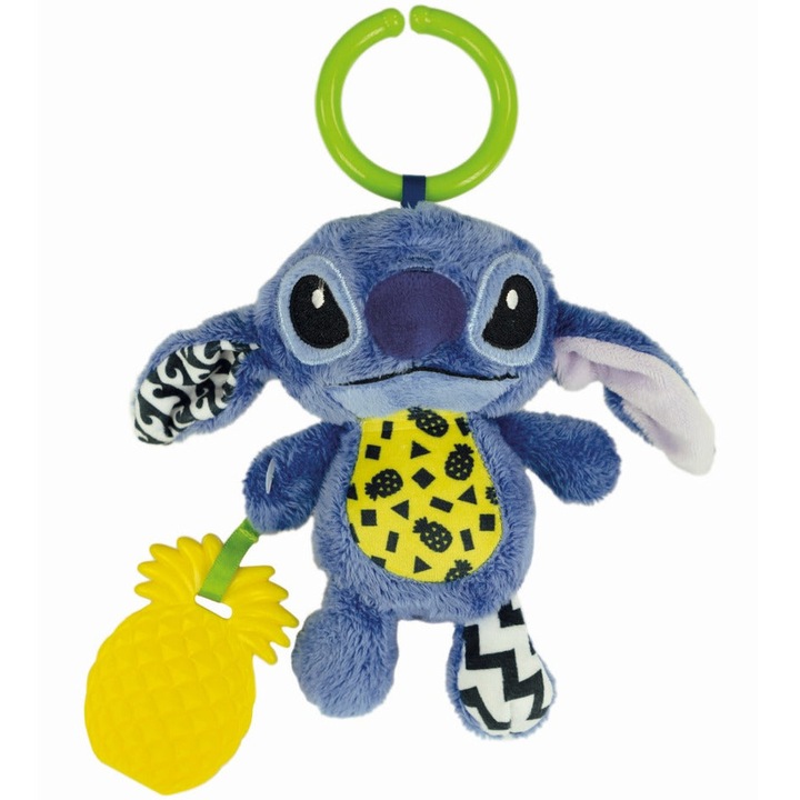 Jucărie zornăitoare din pluș  Clementoni Baby - Disney Stitch