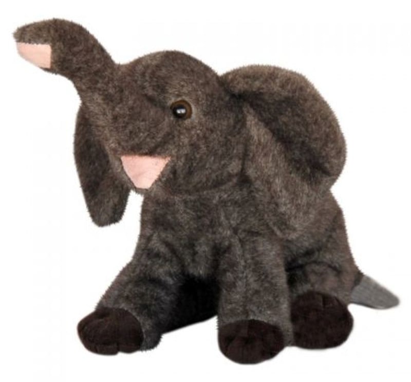 Jucărie de pluș Amek Toys - Amek Elephant, 23 cm
