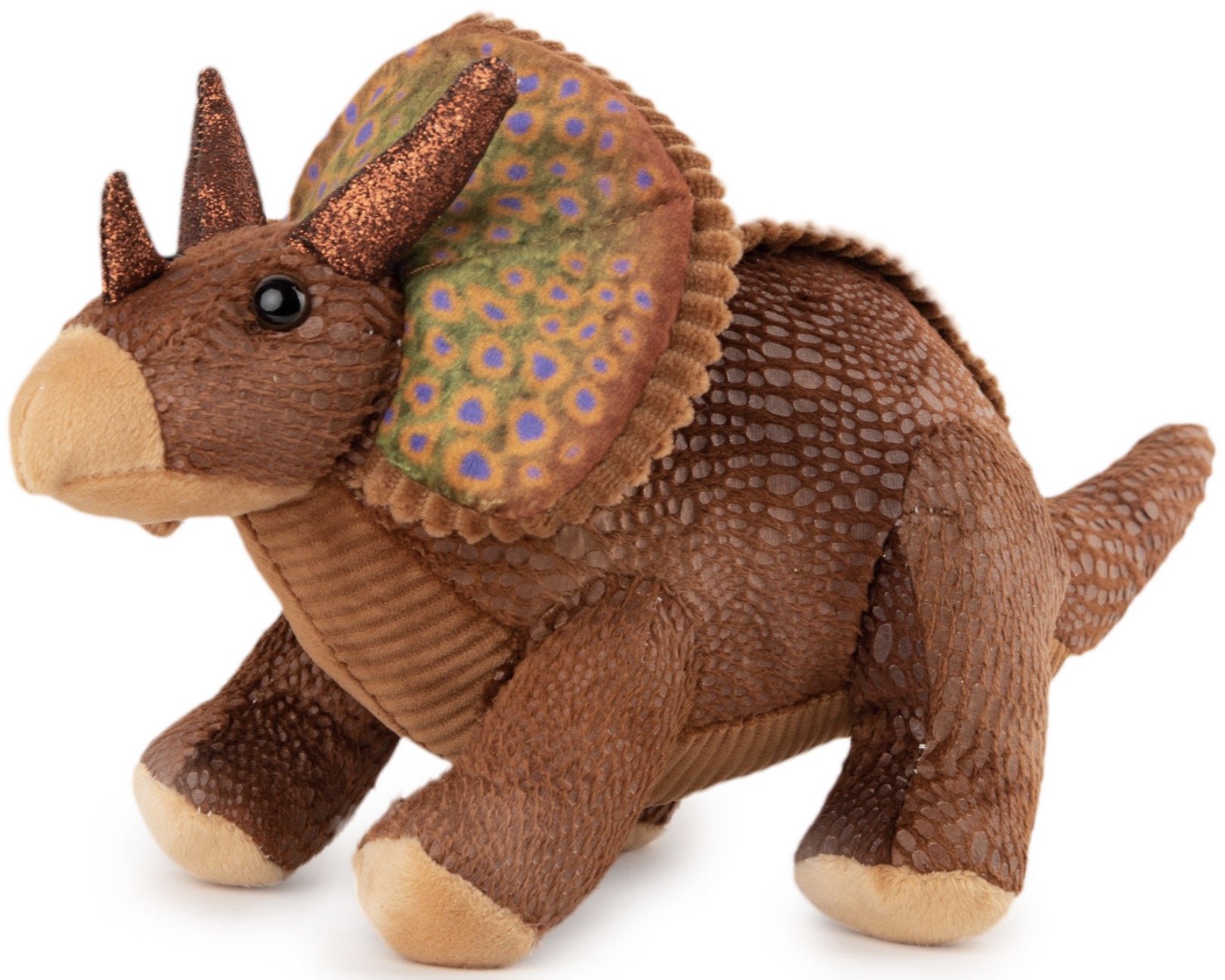 Jucărie de pluș Amek Toys - Dinozaur cu coamă, 32 cm