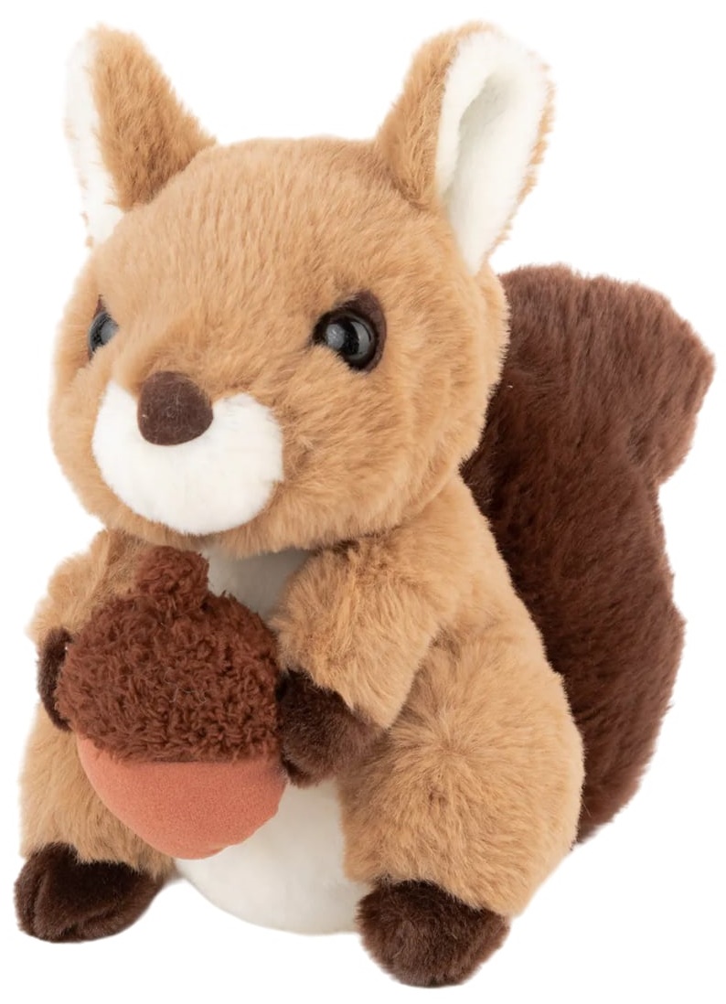 Jucărie de pluș  Amek Toys  -Veveriță cu ghindă, 20 cm
