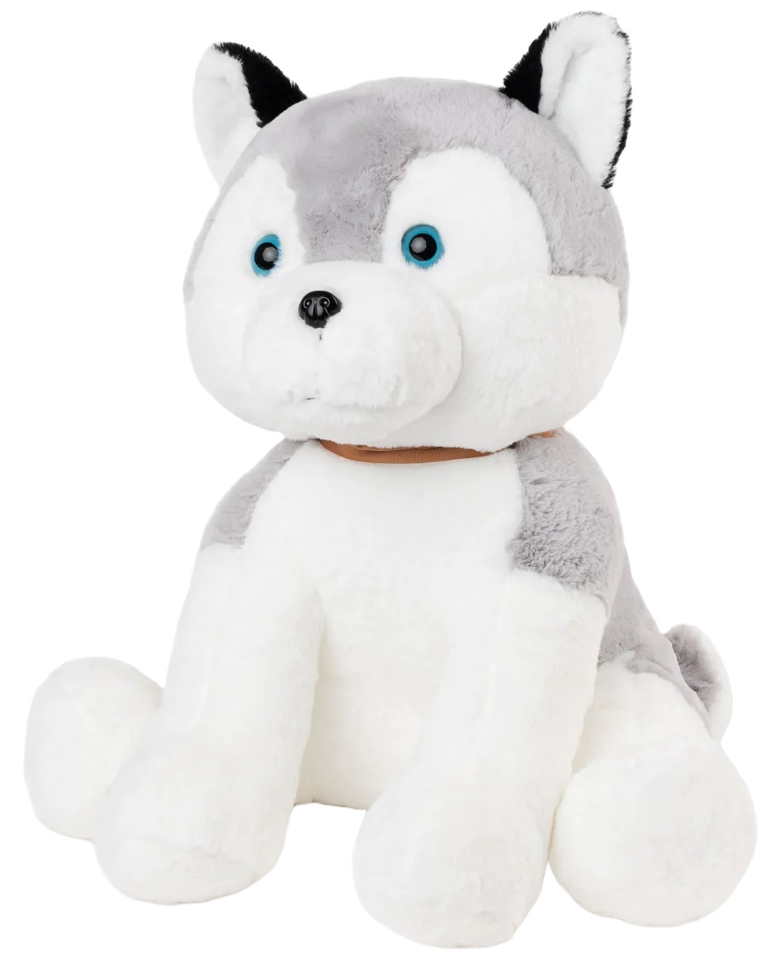 Jucărie de pluș  Amek Toys  - Câine husky, 55 cm