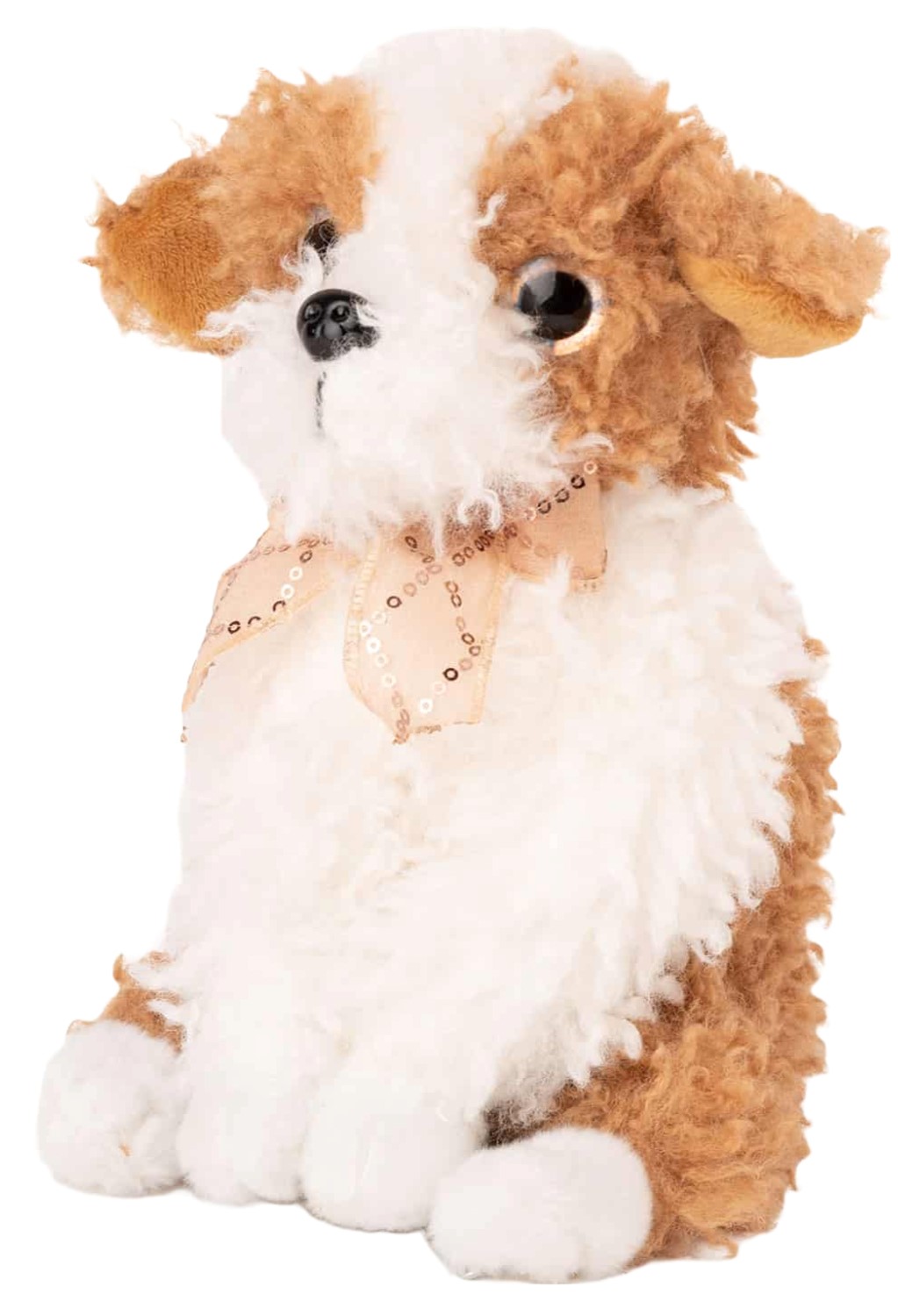 Jucărie de pluș Amek Toys - Câine, maro, 22 cm