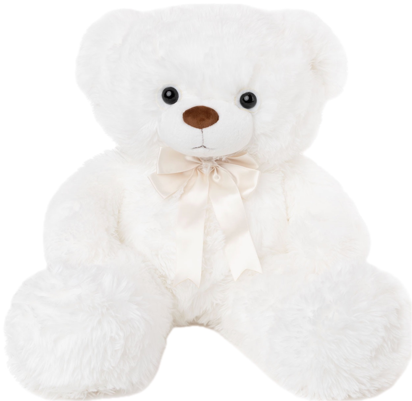 Jucărie de pluș  Amek Toys  - Ursul alb, 70 cm