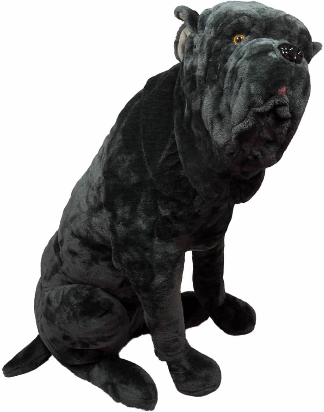Jucărie de pluș Amek Toys - Mastiff napolitan, 100 cm