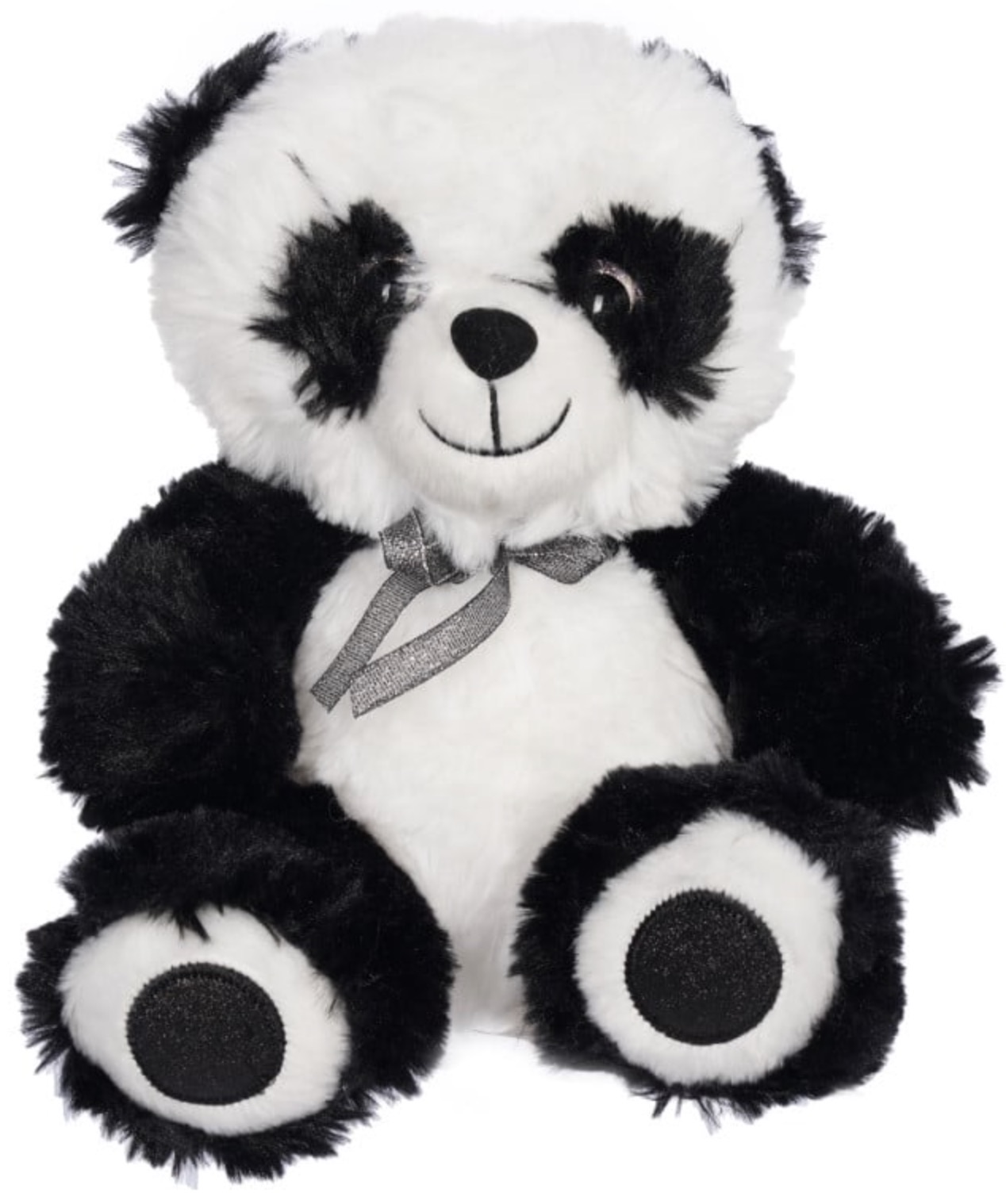 Jucărie de pluș Amek Toys - Panda așezat, 23 cm