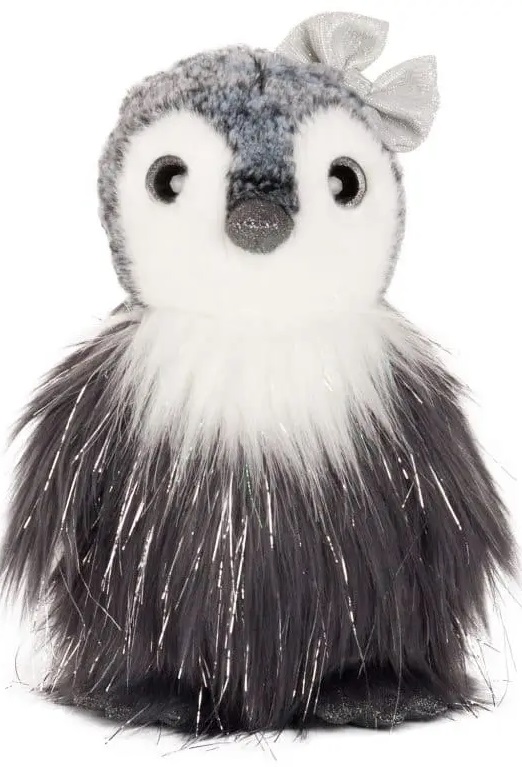 Jucărie de pluș Keel Toys - Pinguin cu panglică, 23 cm