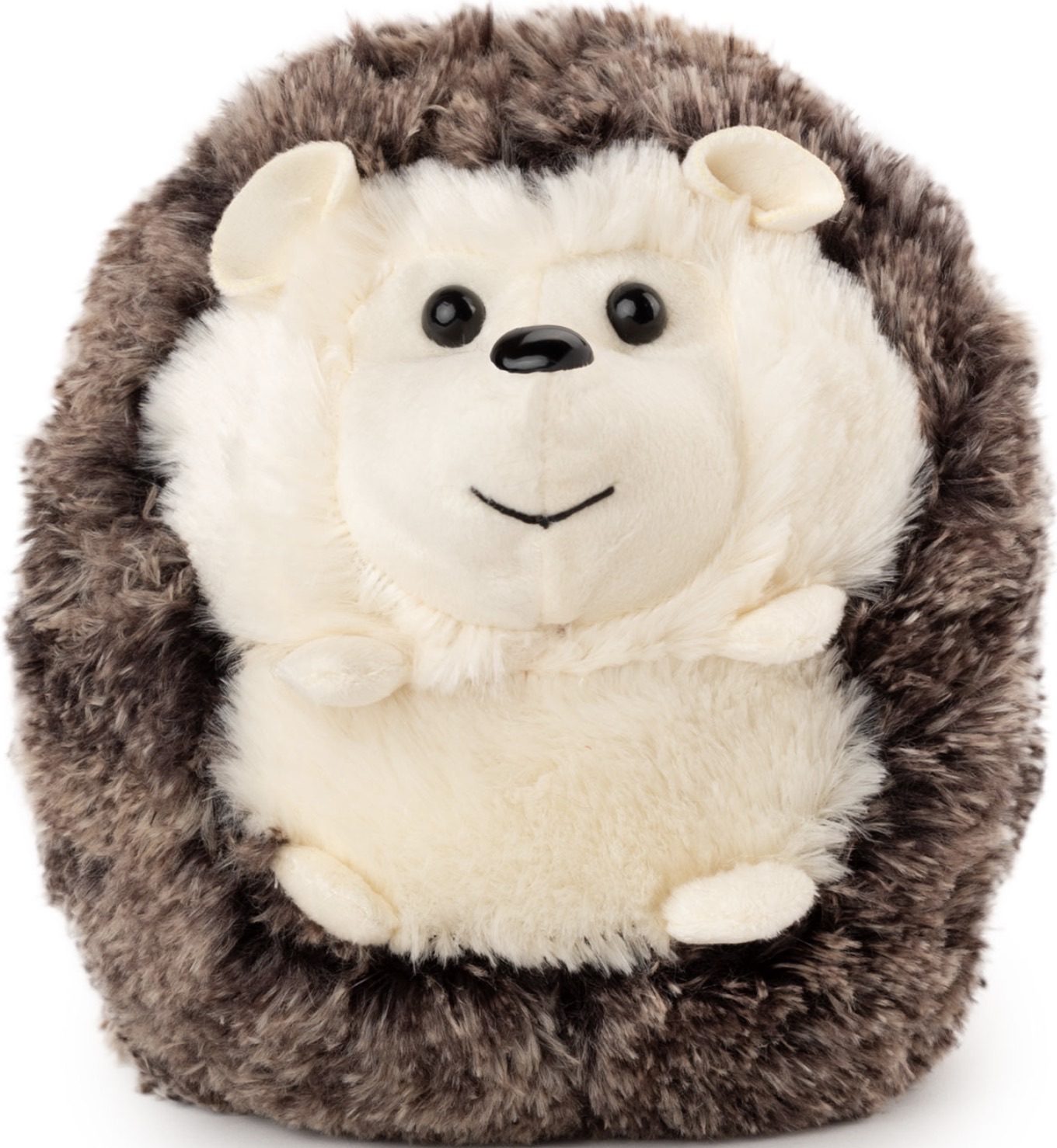 Jucărie de pluș Amek Toys - Arici, maro închis, 23 cm