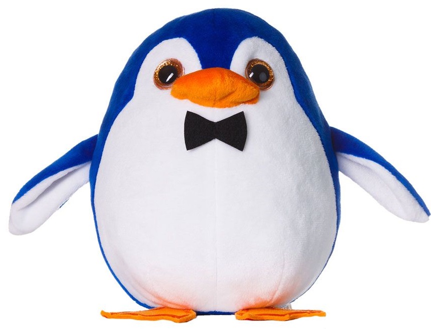 Jucarie de plus Fluffii - Pinguin cu papion