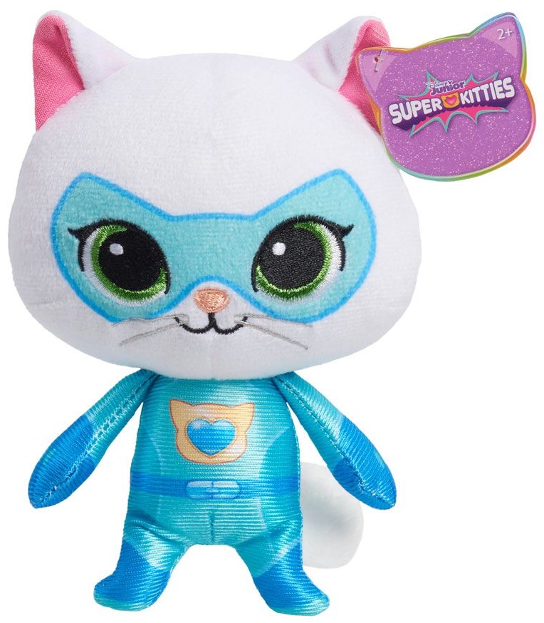 Jucărie de pluș Just Play Disney Junior - Super Kitties, 18 cm, sortiment