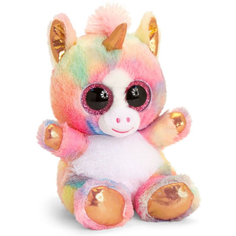 Jucarie de plus Keel Toys Animotsu - Unicorn Rose, 15 cm