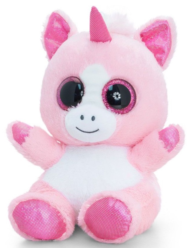 Jucarie de plus Keel toys - Animotsu - Unicorn, roz, 25 cm