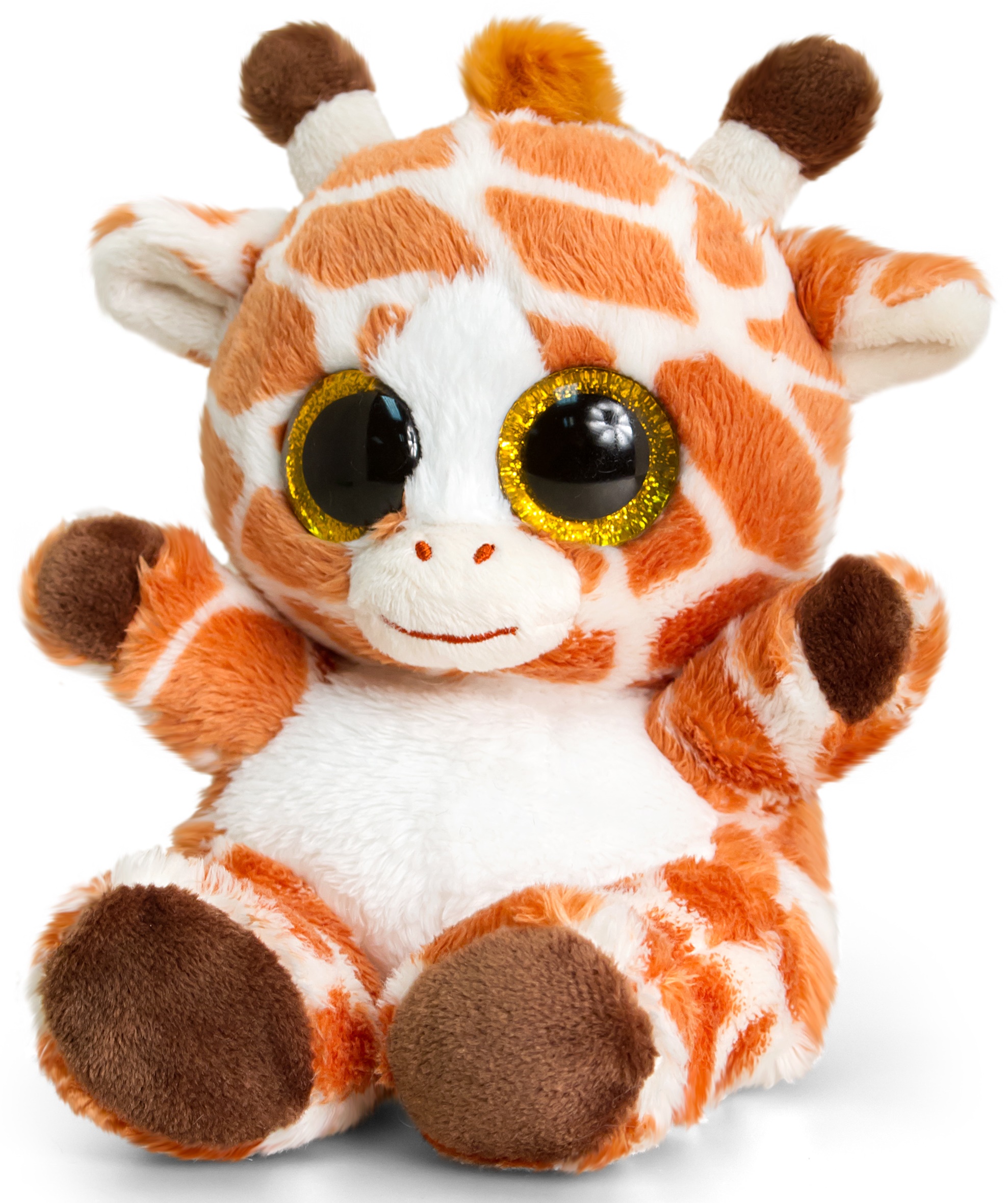 Jucarie de plus  Keel Toys Animotsu - Girafa, 15 cm