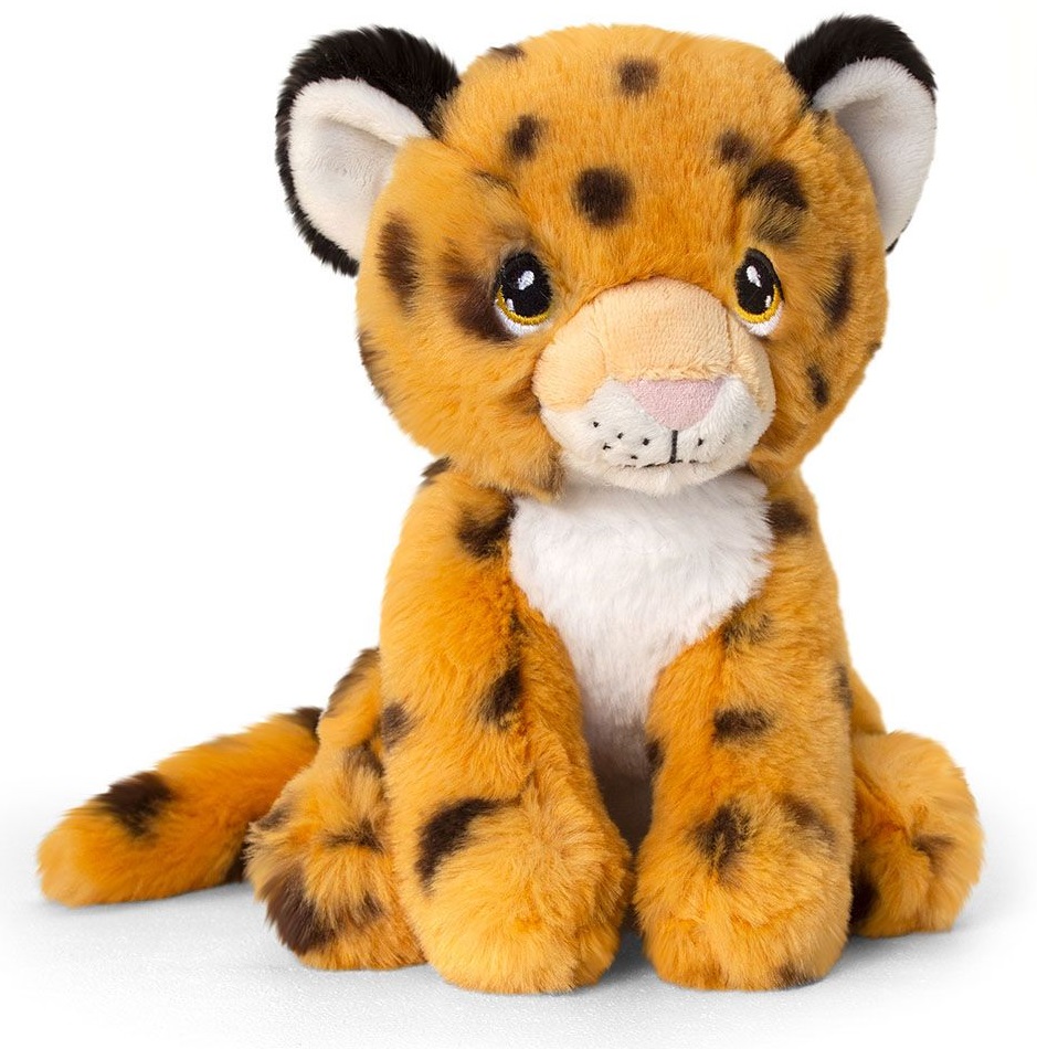 Jucarie pentru copii Keel Toys Keeleco - Leopard, 18 cm