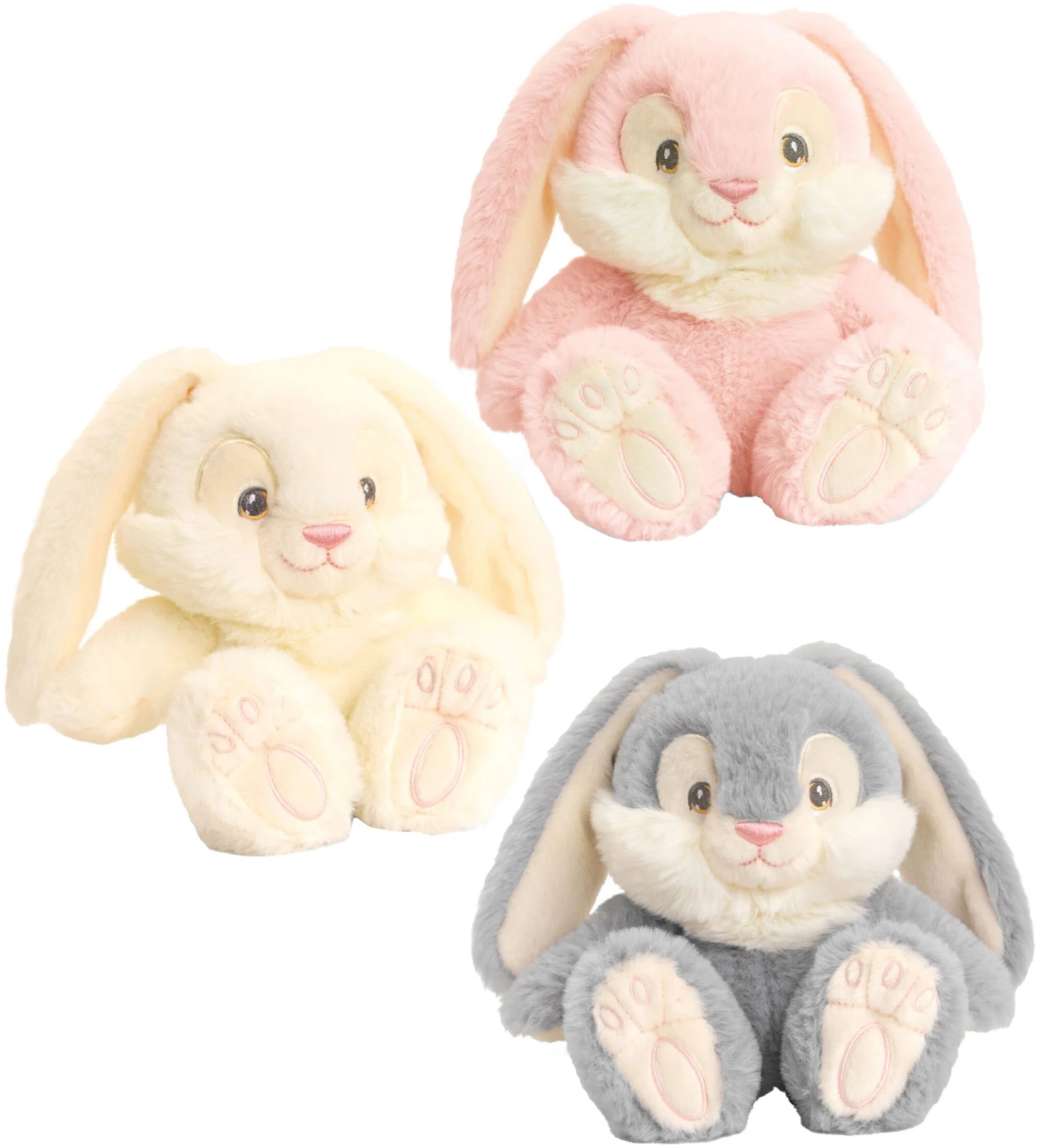 Jucărie de pluș Keel Toys Keeleco - Iepuraș, Patchfoot, 15 cm, sortiment