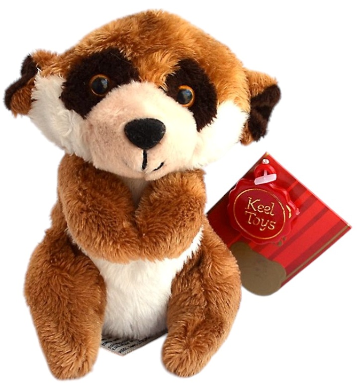 Jucărie de pluș Keel Toys - Meerkat, 12 cm