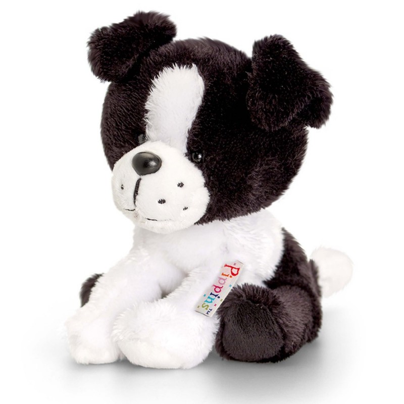Jucarie de plus Keel Toys Pippins - Border Collie, 14 cm