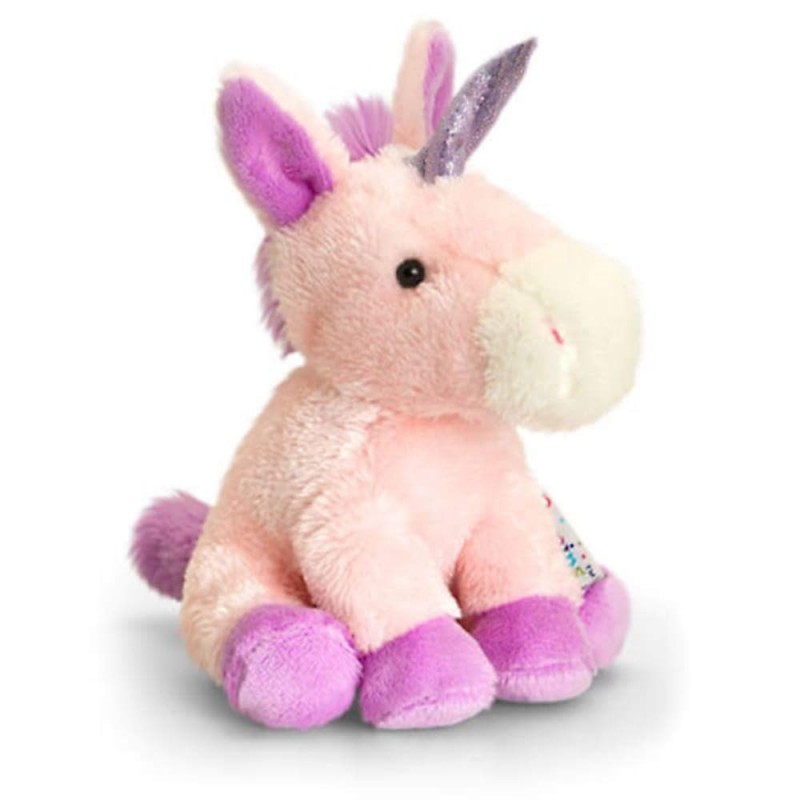 Jucarie de plus Keel Toys Pippins - Unicorn, 14 cm