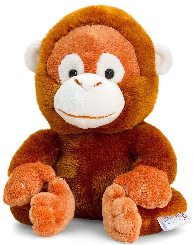 Jucarie de plus Keel toys Pippins - Urangutan, 14 cm