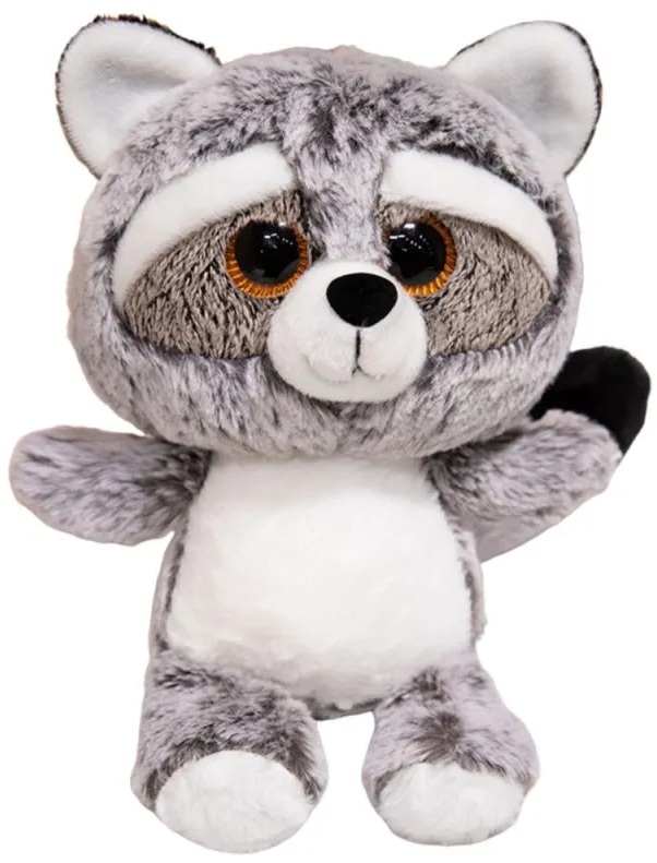 Jucărie de pluș Lean Toys - Raton cu ochi mari, 22 cm