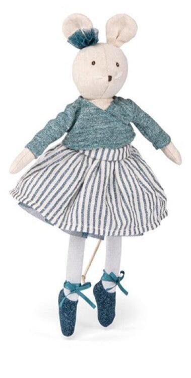 Jucărie de pluș șoricel Moulin Roty - Charlotte, 26 cm