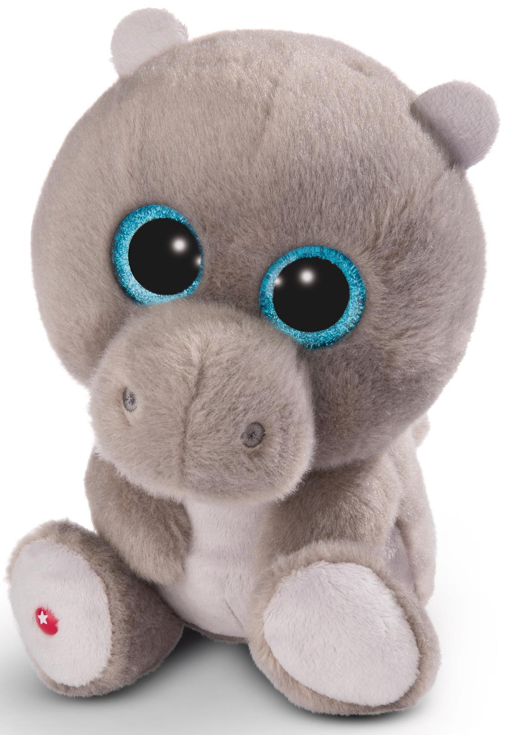 Jucarie de plus Nici Glubschis - Hippo Anso, 25 cm