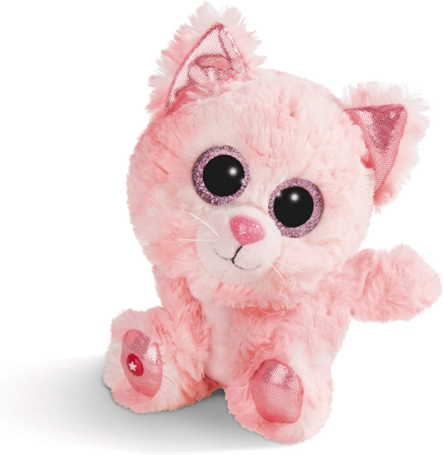 Jucarie de plus Nici Glubschis - Pisica Dreamy, 15 cm