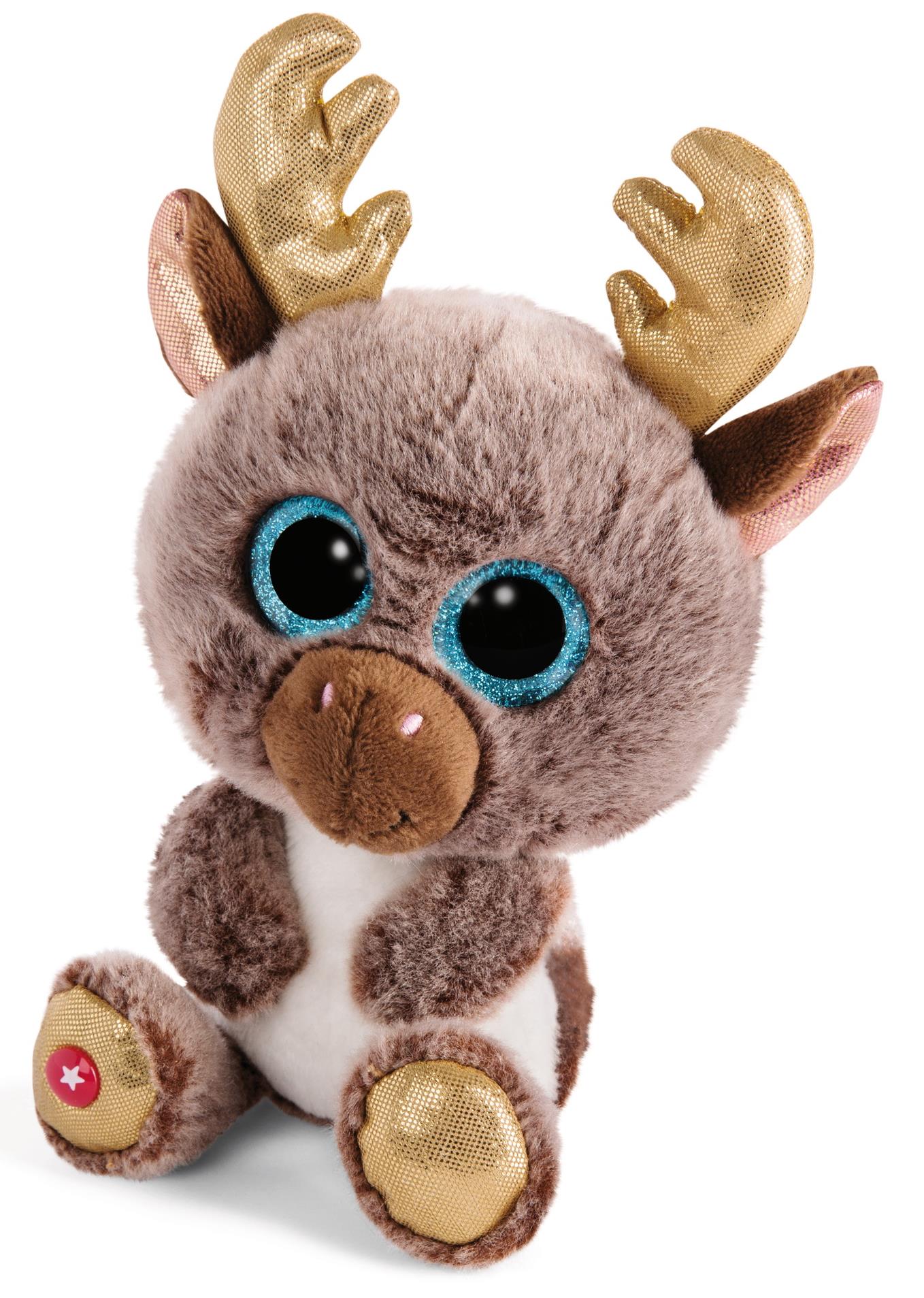 Jucarie de plus Nici - Ren de Craciun, 15 cm