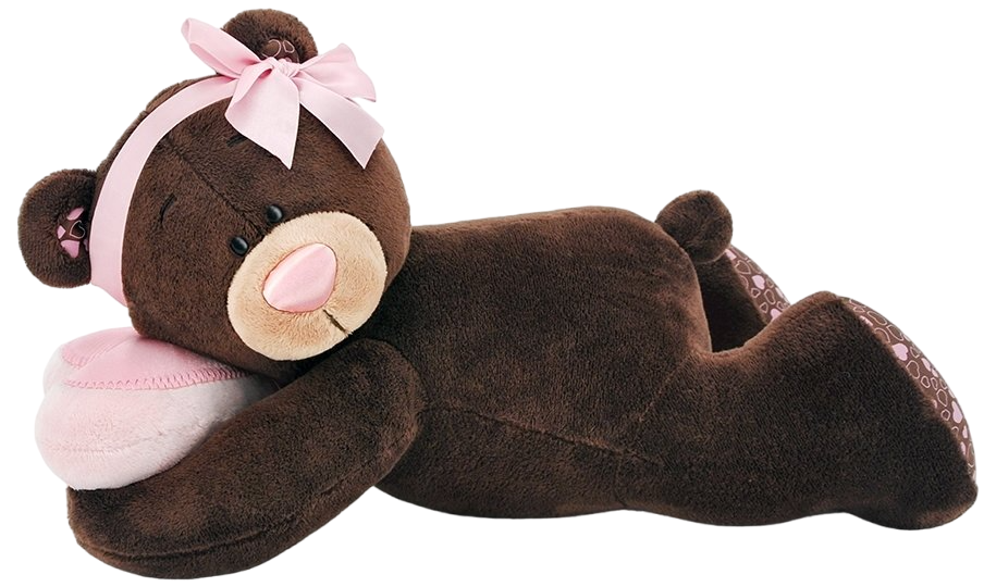 Jucarie de pluș Orange Toys Choco &amp; Milk - Sleeping Milkie, 30 cm