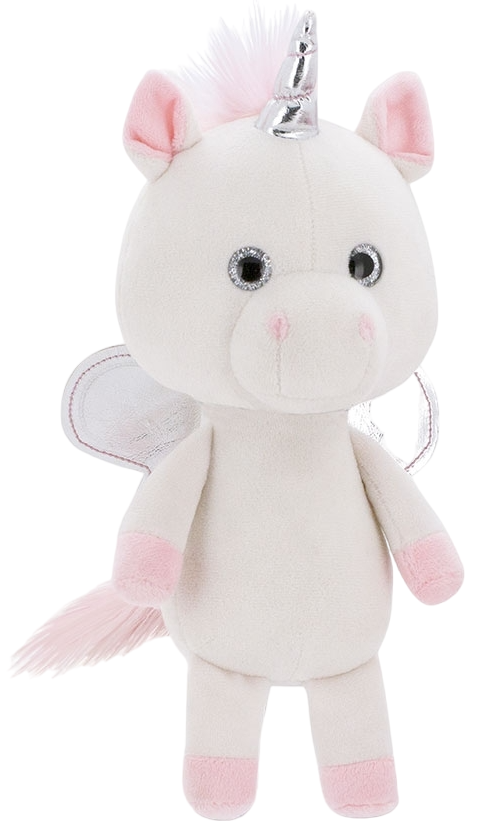 Jucarie de pluș Orange Toys Mini - Mini unicorn, 20 cm, alb