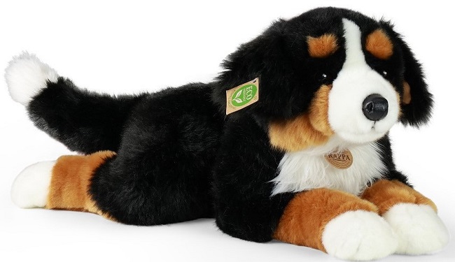 Jucărie de pluș  Rappa Eco Friends  - câine bernez, 61 cm