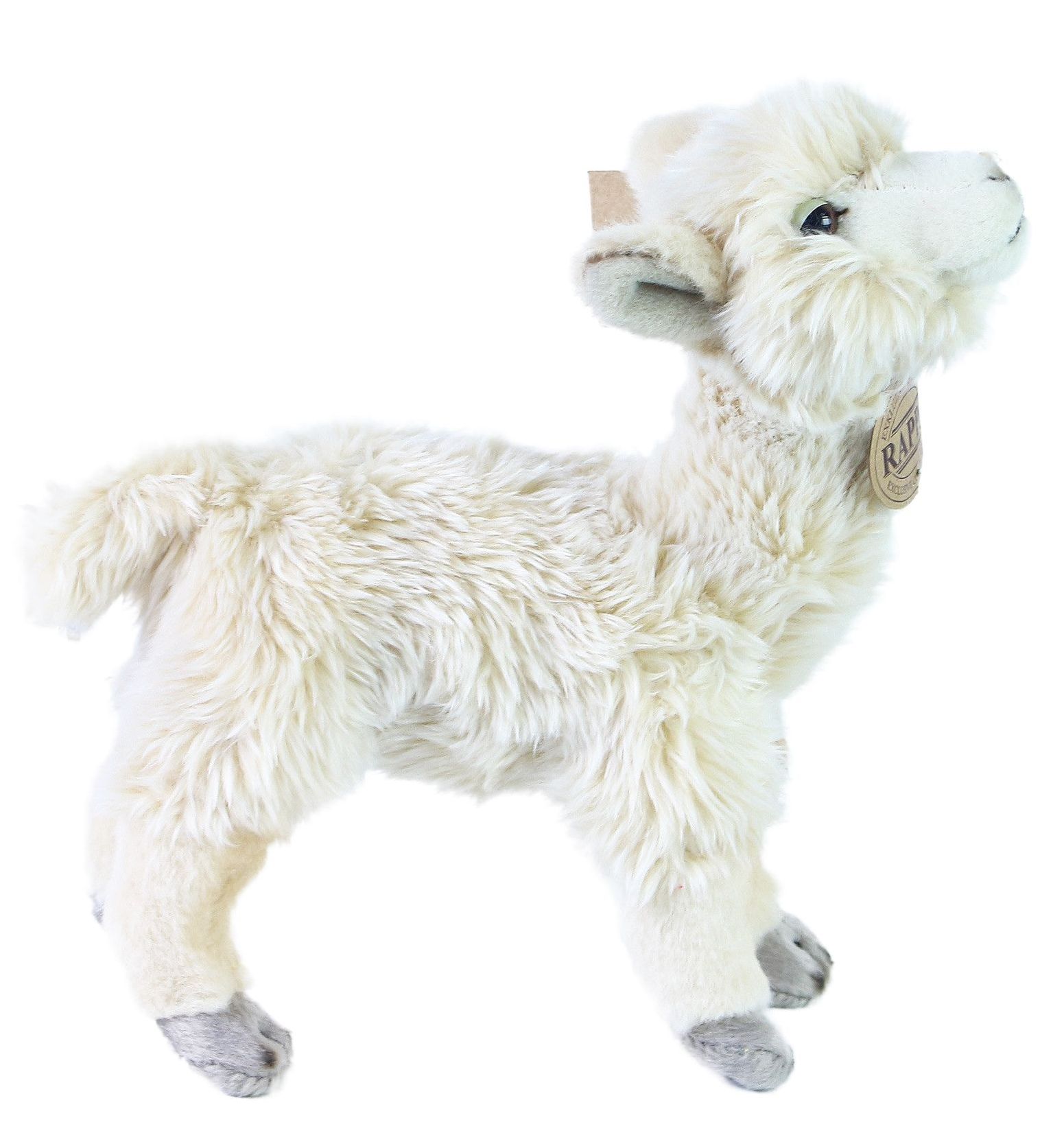 Jucărie de plus Rappa Eco Friends  - Lama Alpaca în picioare, 23 cm
