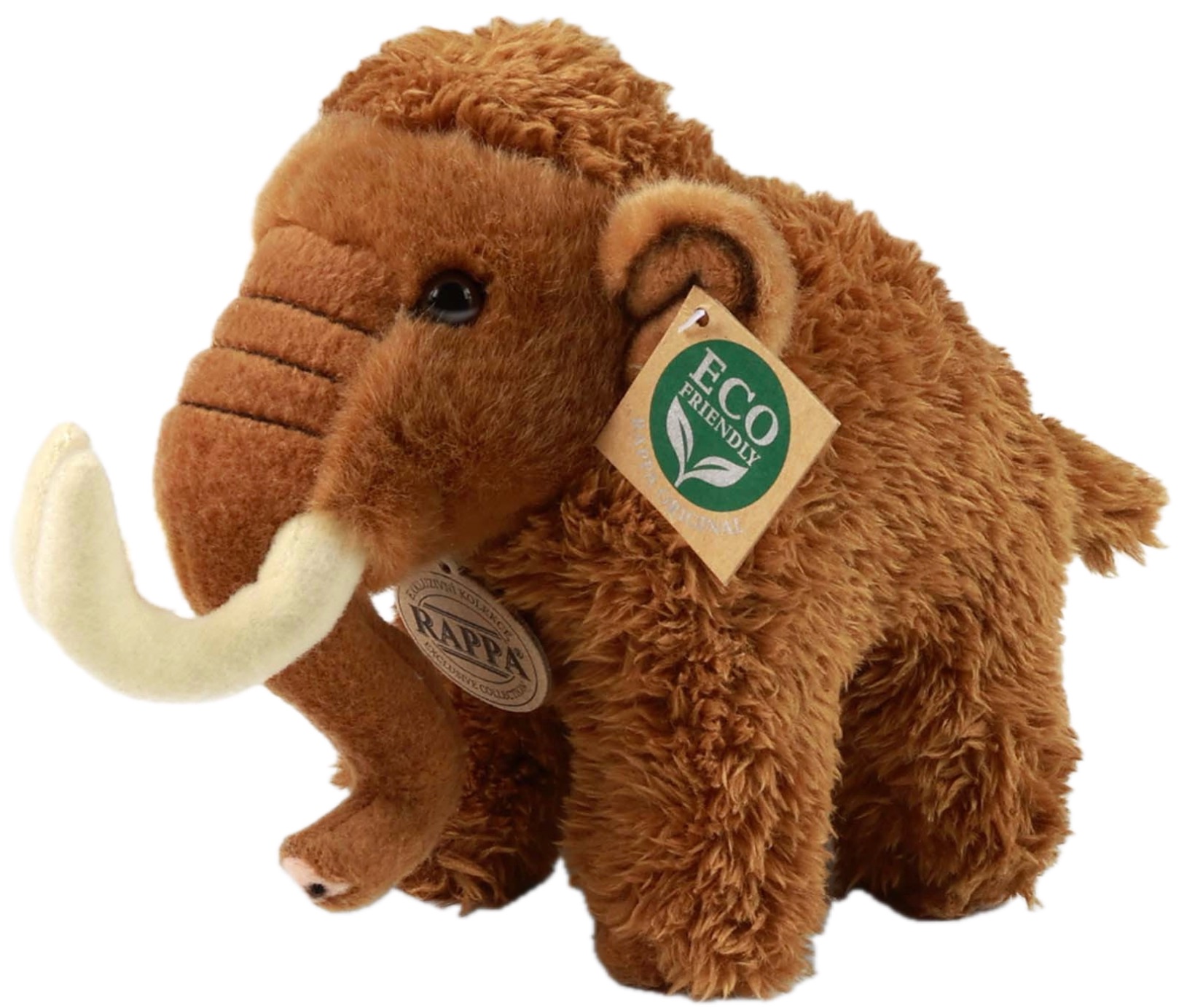 Jucărie de pluș  Rappa Prieteni eco  - Mamut, 20 cm