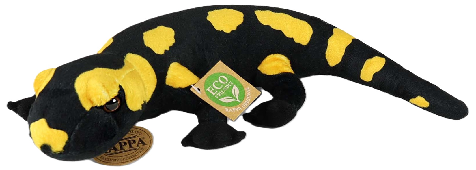 Jucărie de pluș Rappa Eco friends - Salamandrul de foc, 31 cm