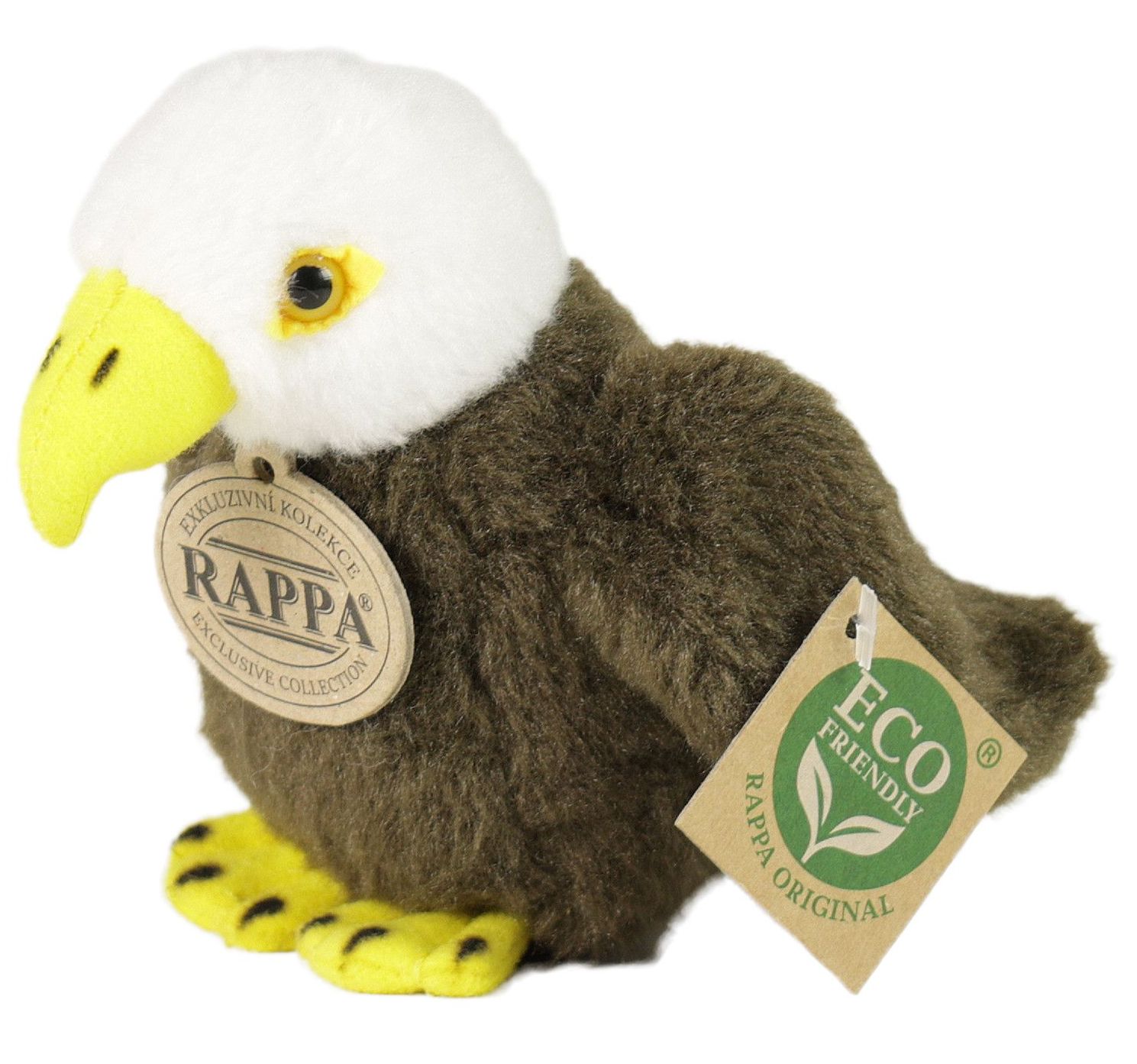 Jucărie de plus Rappa Eco Friends  - Vultur, 13 cm