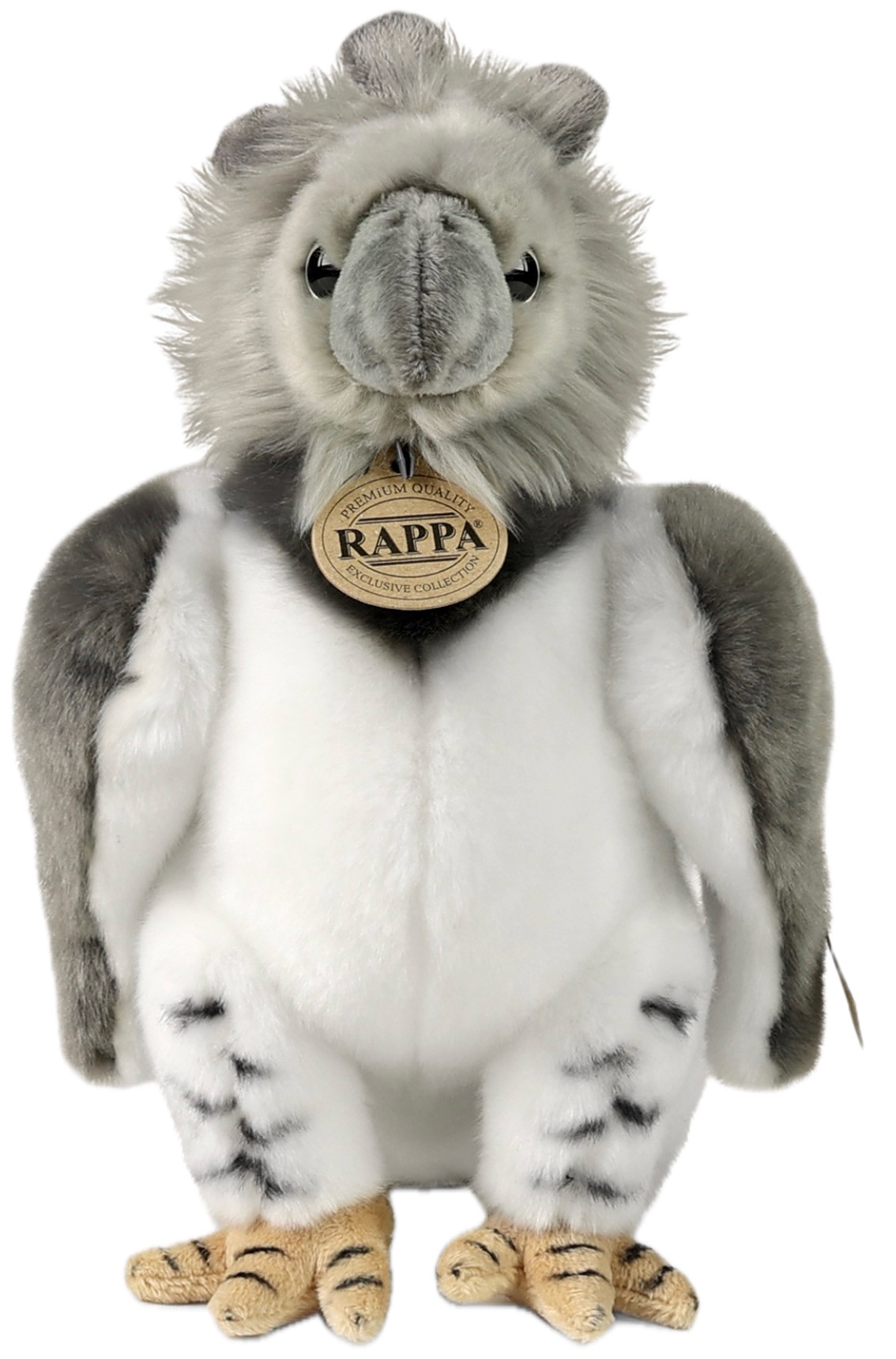 Jucărie de pluș Rappa Eco Friends - Vultur harpie, 27 cm