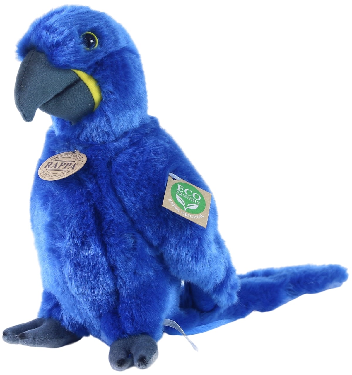 Jucărie de pluș Rappa Eco Friends - Ara albastră, 25 cm