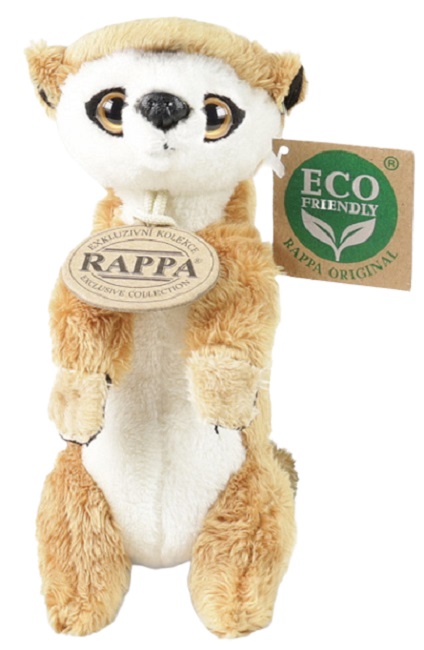 Jucărie de pluș Rappa Eco Friends - Suricat, 15 cm