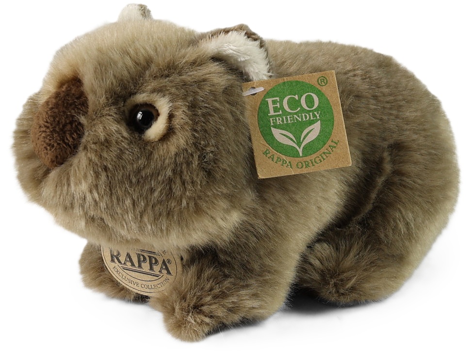 Jucărie de pluș Rappa Eco prieteni - Wombat, 20 cm