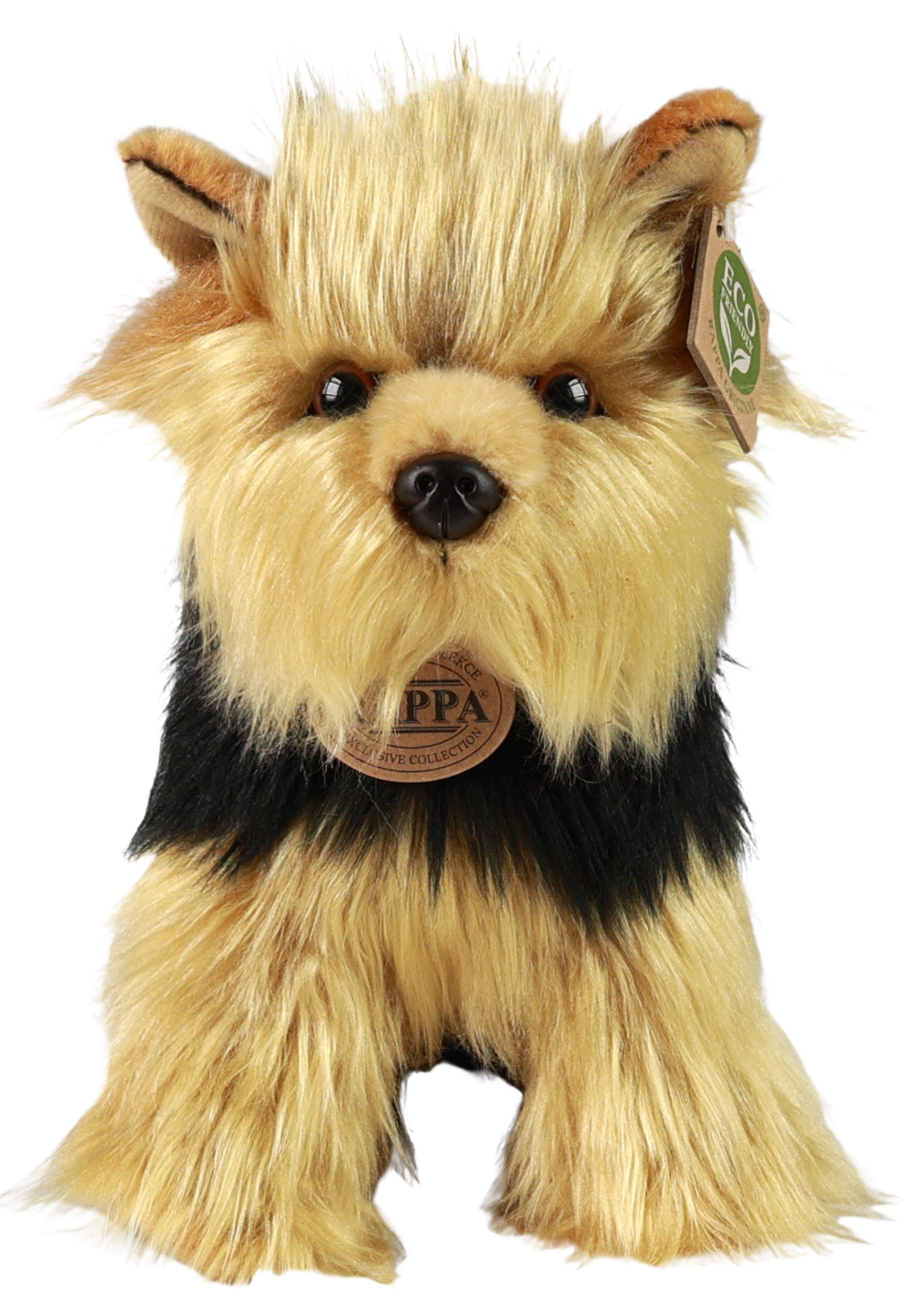 Jucărie de pluș Rappa Eco Friends - Yorkshire Terrier, 25 cm
