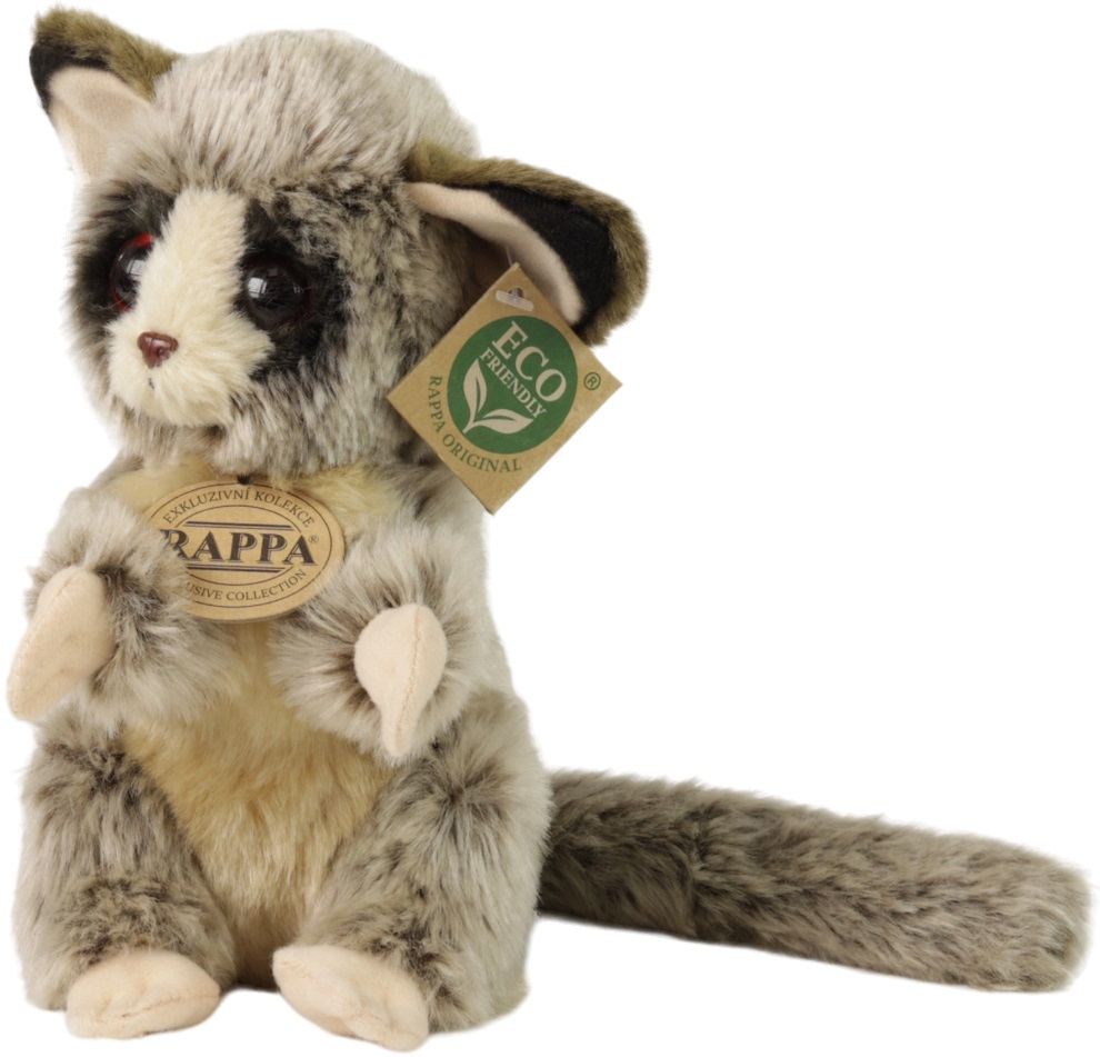 Jucărie de pluș Rappa Eco Friends -  Zanzibar Galago, 18 cm