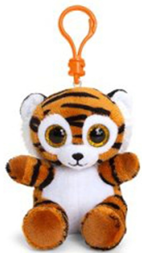 Jucarie de plus cu clips pentru rucsac Jucarii Keel - Tigger, 12 cm
