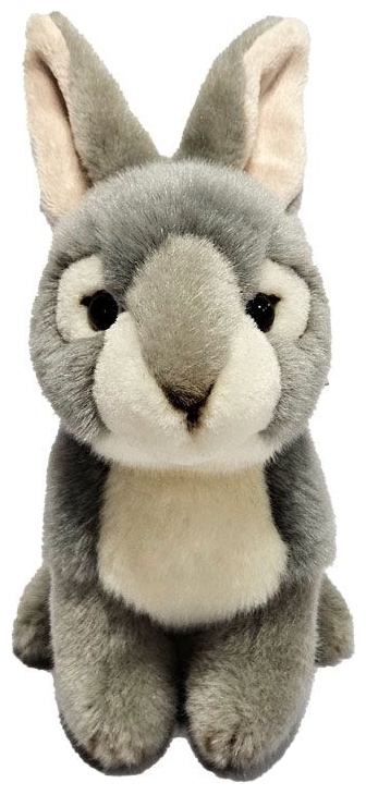 Jucărie de pluș Silky - Iepure sălbatic, 18 cm