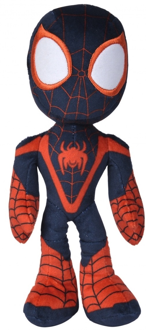 Jucărie de pluș Simba Toys - Miles Morales cu ochi luminoși, 25 cm