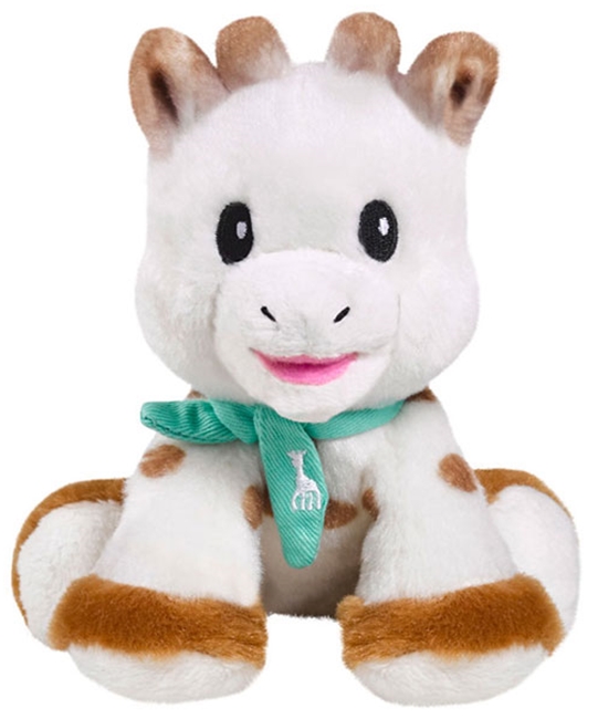 Jucarie de plus Sophie la Girafe - Sweety Sophie Collection, 14 cm
