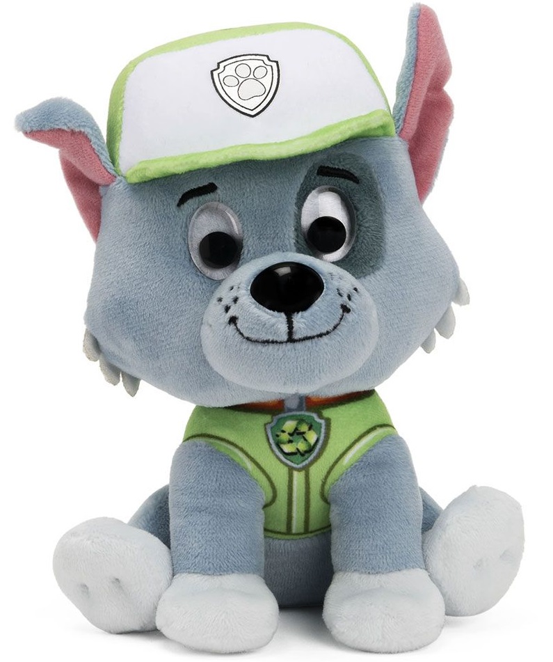 Jucarie de plus Spin Master Paw Patrol - Rocky, 15 cm