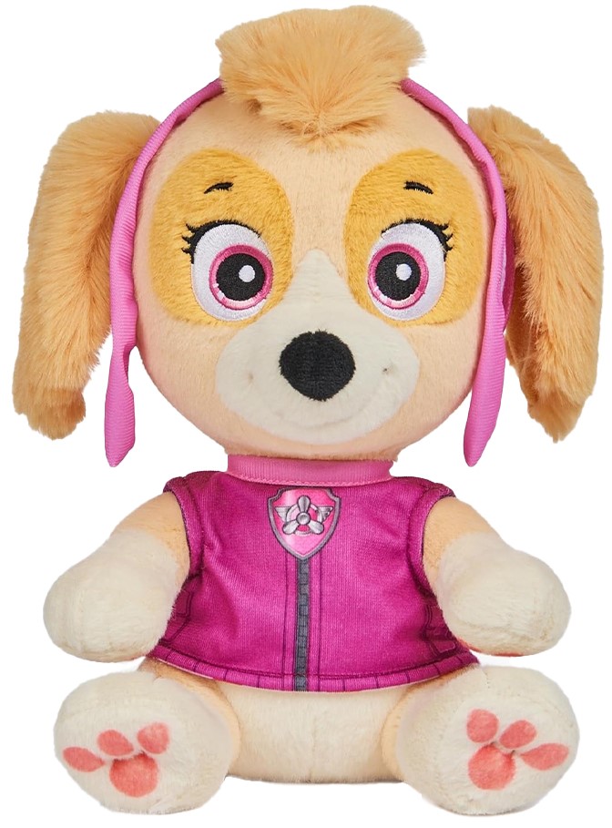 Jucărie de pluș Spin Master Patrula Cățelușilor - Skye, 25 cm